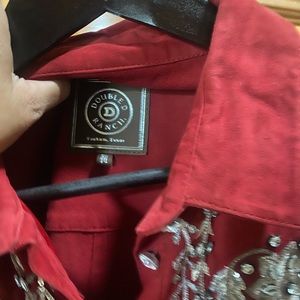 Double D Ranchwear Suede Top/Jacket